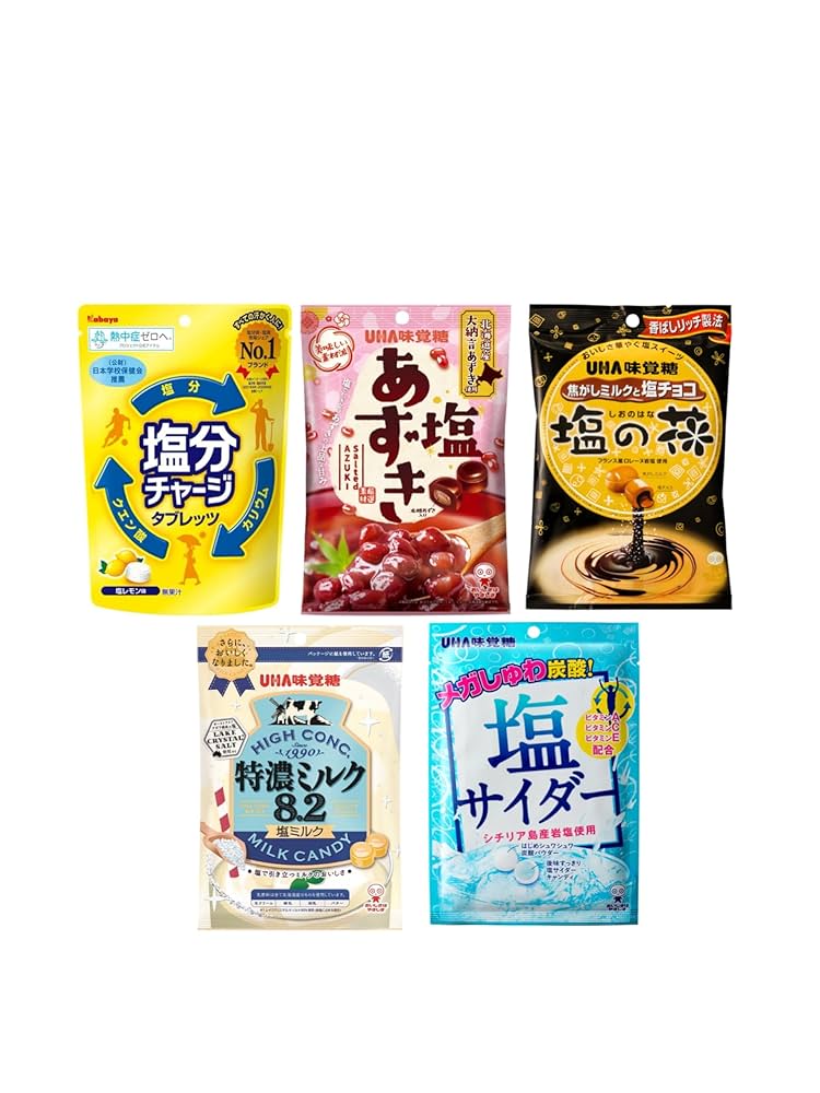 なゆ。 塩分タブレット 235g‪✕‬20袋 Amazon.co.jp: 森永製菓 inタブレット塩分プラス レモン味 50粒